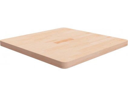 Čtvercová stolní deska 70x70x4 cm ošetřený dub [342945]