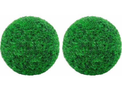 Umělé buxus koule 2 ks 35 cm [315480]