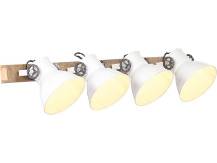 Industriální nástěnné svítidlo 90 x 25 cm E27 [320516] (Barva Bílá)