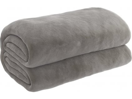 Zátěžová deka s povlečením šedá 150 x 200 cm 7 kg textil [350828]
