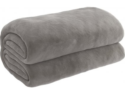 Zátěžová deka s povlečením šedá 138 x 200 cm 6 kg textil [350826]