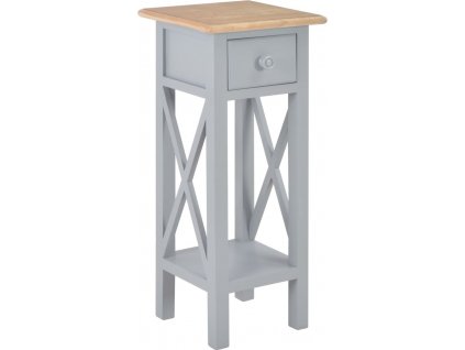 Odkládací stolek 27 x 27 x 65,5 cm dřevo [280058]