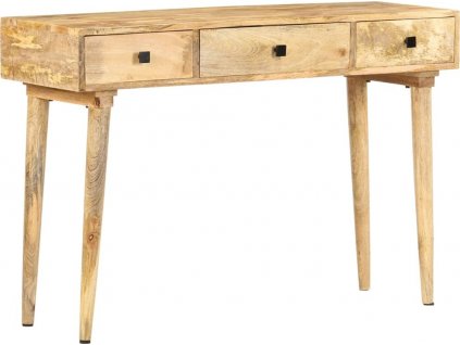 Konzolový stolek 115 x 35 x 76 cm masivní mangovníkové dřevo [320803]