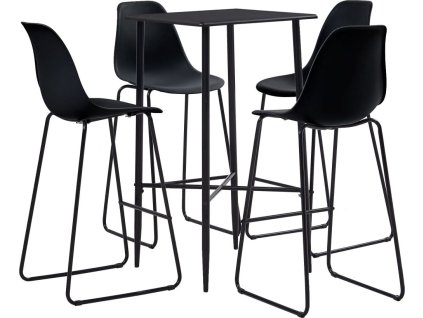 5dílný barový set plast [279924] (Barva Šedá)