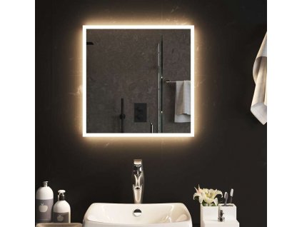 Koupelnové zrcadlo s LED osvětlením 50x50 cm [151758]