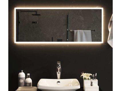 Koupelnové zrcadlo s LED osvětlením 100x40 cm [151772]
