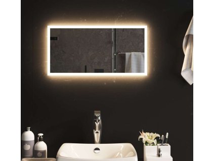 Koupelnové zrcadlo s LED osvětlením 60x30 cm [151762]