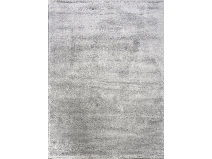 Kusový koberec Microsofty 8301 Light grey