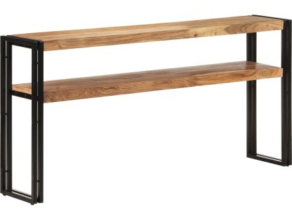 Konzolový stolek 150 x 30 x 75 cm masivní akáciové dřevo [321103]