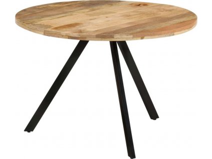 Jídelní stůl 110 x 75 cm masivní mangovníkové dřevo [338476]