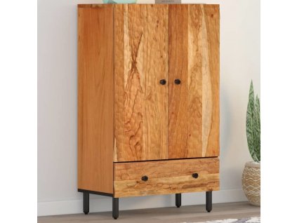 Skříň highboard 60 x 33 x 100 cm masivní akáciové dřevo [356885]