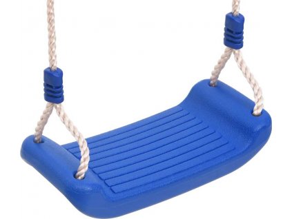 Houpačkové sedáky 2 ks s lezeckými kameny modré polyethylen [91032]