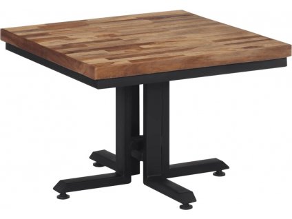 Konferenční stolek 55 x 55 x 40 cm masivní recyklovaný teak [358516]
