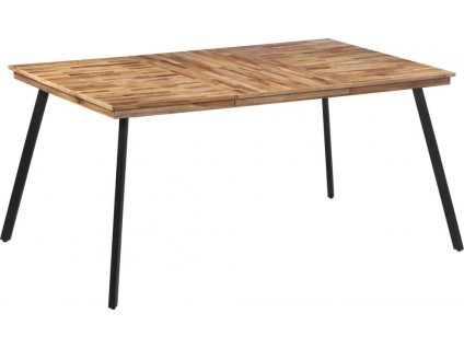 Jídelní stůl 169 x 98,5 x 76 cm masivní teakové dřevo [358532]
