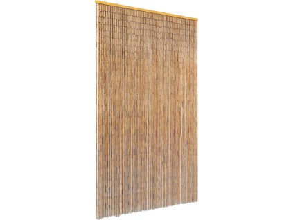Dveřní závěs proti hmyzu, , bambus, 120x220 cm [43724] (Barva Hnědá)