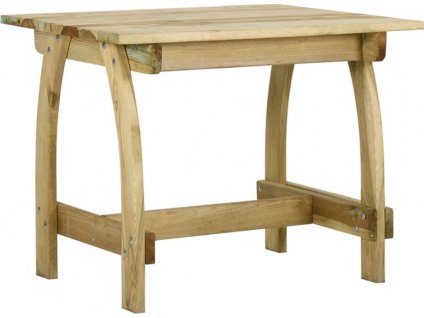 Zahradní stůl 110 x 74 x 75 cm impregnované borové dřevo [318403]