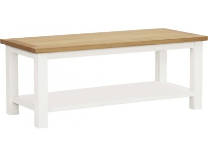 Konferenční stolek 110 x 55 x 40 masivní dubové dřevo [289205]