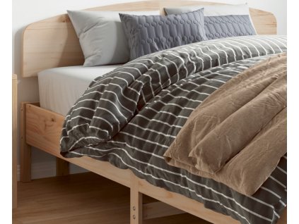 Čelo postele voskově 160 cm masivní borové dřevo [842494]