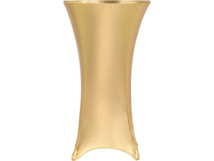 Elastické návleky na stůl 2 ks se zlatým potiskem 70 cm [133561] (Barva Zlatá)