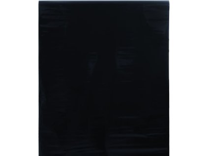 Okenní fólie statická matná černá 60 x 1 000 cm PVC [155833]