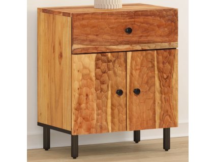Noční stolek 50x33x60 cm masivní akáciové dřevo [356866]
