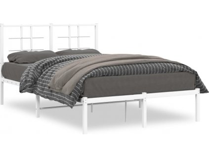 Kovový rám postele s čelem 120 x 190 cm [355607]