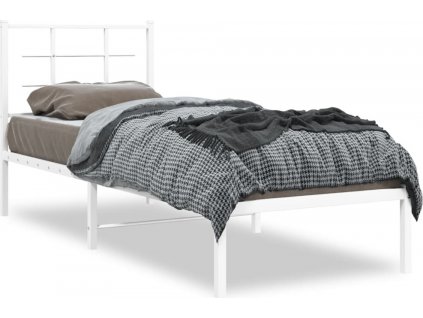 Kovový rám postele s čelem 75 x 190 cm [355600]