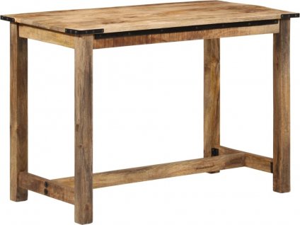 Jídelní stůl 110 x 55 x 75 cm masivní mangovníkové dřevo [358946]