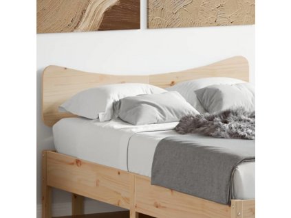 Čelo postele 120 cm masivní borové dřevo [844785]