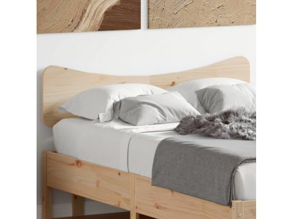 Čelo postele 135 cm masivní borové dřevo [844781]