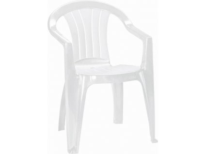 Plastová židle Keter Sicilia Bílá [610040]