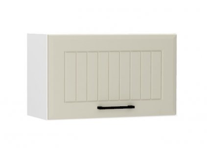 W60OKGR h. skříňka 1-dveřová výklopná INGRID bílá/coffee mat