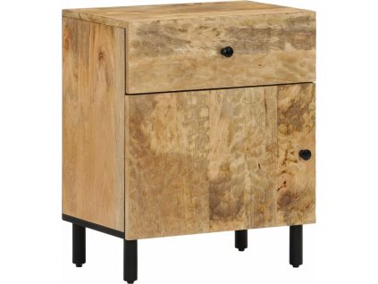 Noční stolek 50 x 33 x 60 cm masivní mangovníkové dřevo [356899]