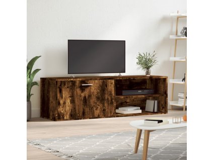 TV skříňka kouřový dub 120 x 34 x 37 cm kompozitní dřevo [833548]