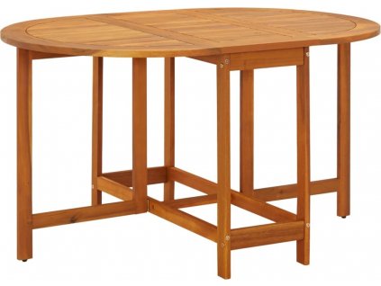 Zahradní stůl 130 x 90 x 72 cm masivní akáciové dřevo [42659]