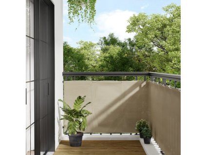 Balkonová zástěna 90 x 1 000 cm 100% polyester oxford [4000181]
