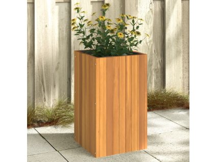 Zahradní truhlík 35 x 35 x 60 cm masivní akáciové dřevo [366503]