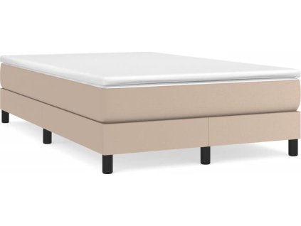 Box spring postel s matrací 120x190 cm umělá kůže [3269676]