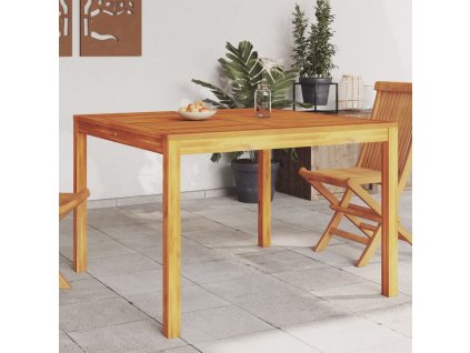 Zahradní jídelní stůl 110 x 110 x 75 cm masivní akáciové dřevo [366369]