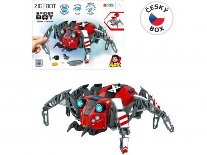 Robot Zigybot Spider, stavebnice, 110 dílků [6905243]