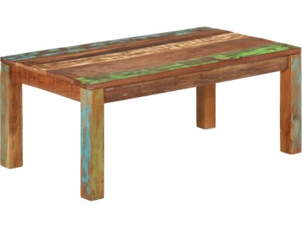 Konferenční stolek 100 x 55 x 40 cm masivní recyklované dřevo [356252]