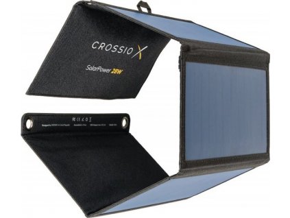 Solární panel Crossio SolarPower 28W 3.0, nabíječka, 1x USB, 1x USB-C [70279059]