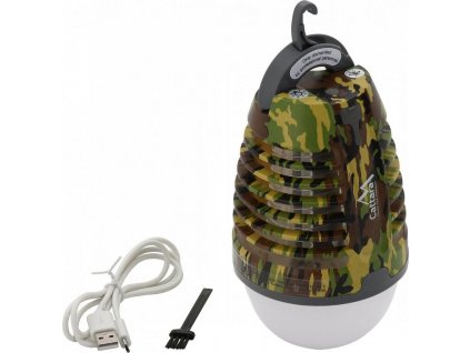 LED svítilna Cattara PEAR ARMY nabíjecí + lapač hmyzu [63603345]