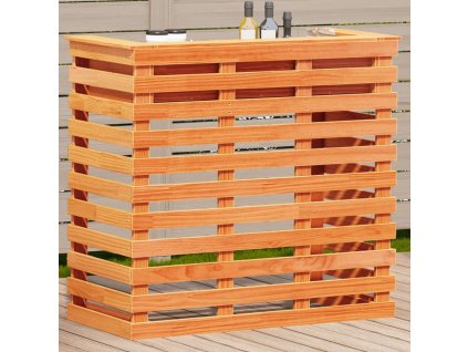 Venkovní barový stůl 113,5x50x103 cm masivní borové dřevo [844640]