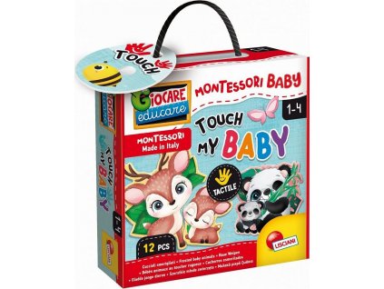 Hračka Liscianigioch Montessori Baby Touch - Maminka a mláďě [6002948]