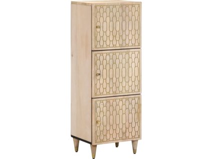 Skříň highboard 40 x 33 x 110 cm masivní mangovníkové dřevo [358277]