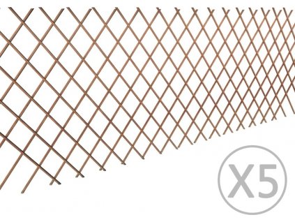 Vrbový trelážový plot 5 ks 180 x 90 cm [140395]