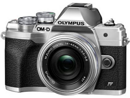 Digitální fotoaparát Olympus E-M10 Mark IV 14-42 EZ kit silver/silver [54070943]