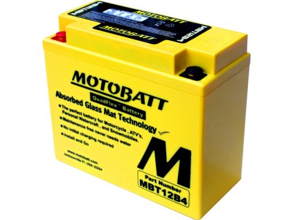 Baterie Motobatt MBT12B4 11Ah, 12V, 2 vývody  [5546014]