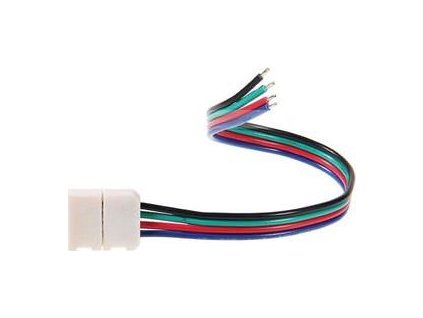 Konektor napájecí pro RGB pásek 10mm - jednostranný  [7030118]